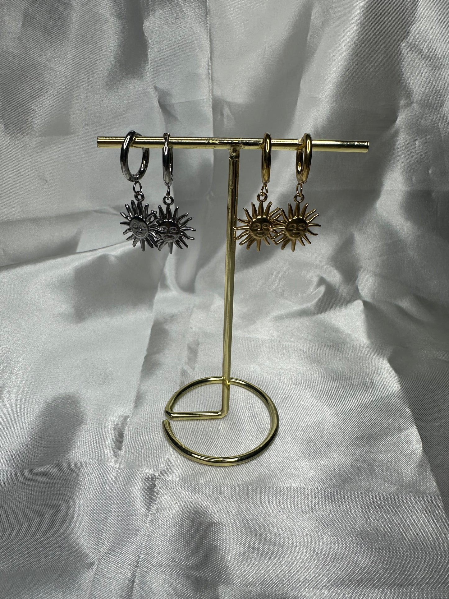 Boucles d'oreilles Sun